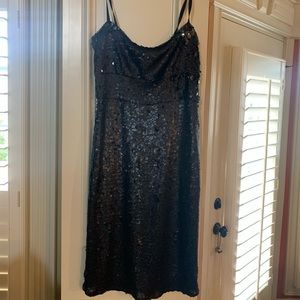 black BCBG cocktail dress